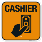Cashier Sign, Cashier Sign,