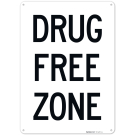 Drug Free Zone Sign, Drug Free Zone Sign,