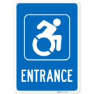 Entrance With Graphic Sign, Entrance With Graphic Sign,