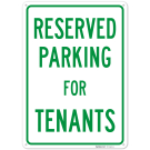 Parking Reserved For Tenants Sign, Parking Reserved For Tenants Sign,