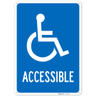 Accessible Wheelchair Sign, Accessible Wheelchair Sign,
