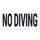 No Diving Vinyl Adhesive Pool Depth Marker, No Diving Vinyl Adhesive Pool Depth Marker,