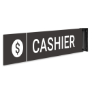 Cashier Projecting Sign, Double Sided, Cashier Projecting Sign, Double Sided,