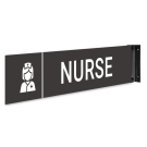 Nurse With Graphic Projecting Sign, Double Sided, Nurse With Graphic Projecting Sign, Double Sided,