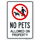 No Pets Allowed On Property Sign, No Pets Allowed On Property Sign,
