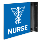 Nurse Projecting Sign, Double Sided, Nurse Projecting Sign, Double Sided,