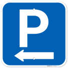 P With Left Arrow Sign, P With Left Arrow Sign,
