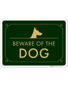 Beware Of The Dog Sign, (SI-1195)