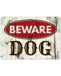 Beware Of Dog Sign, (SI-1196)