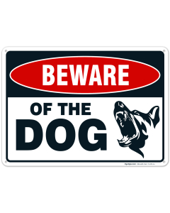 Beware of The Dog Sign