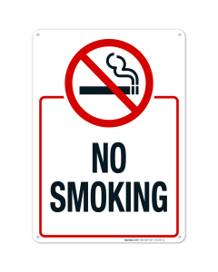 No Smoking Sign, Great for Home and Business