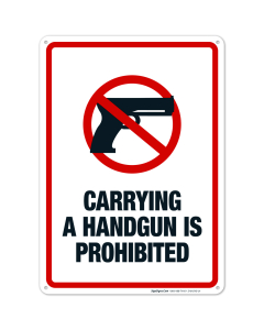 Arkansas Carrying A Handgun Is Prohibited Sign