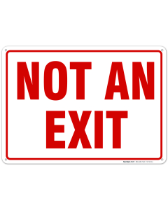 Not an Exit Sign