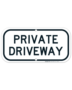 Private Driveway Sign