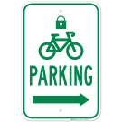 Parking With Right Arrow Sign