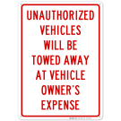 No Parking Sign, Private Property Sign