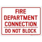 FDC Do Not Block Sign