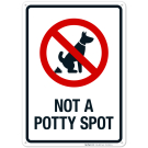 Not a Potty Spot With Graphic