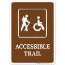 Accessible Trail Sign