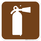 Fire Extinguisher Graphic Only Sign