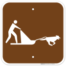 Dog Sledding Sign