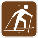 Cross Country Skiing Sign