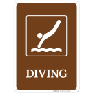 Diving With Symbol Sign