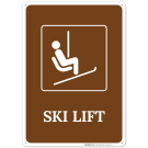 Ski Lift Sign