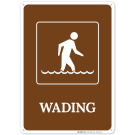 Wading With Symbol Sign