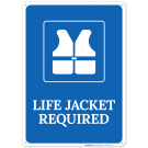 Life Jacket Required Sign