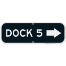 Dock 5 With Right Arrow Sign