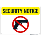 Security Notice Sign
