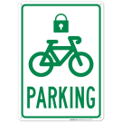 Parking With Graphic Sign