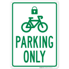 Parking Only Sign