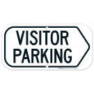 Visitor Parking Right Sign
