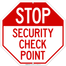 Stop Security Check Point Sign