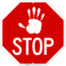 Stop With Symbol Sign