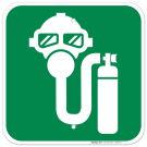 Self-Contained Breathing Apparatus (SCBA) Sign