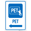 Positron Emission Tomography With Left Arrow Hospital Sign