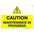 Maintenance In Progress Sign