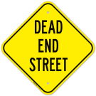 Dead End Street Sign