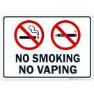 No Smoking No Vaping Sign