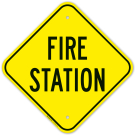 Fire Station Sign