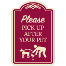 Please Pick Up After Your Pet Décor Sign, (SI-73560)