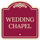 Wedding Chapel Décor Sign