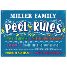 Custom Pool Sign, Pool Rules Make Memories Sign, For Father's Day Pool Decor Sign