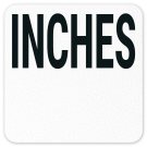 Inches Vinyl Adhesive Pool Depth Marker,