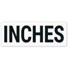 Inches Vinyl Adhesive Pool Depth Marker, (SI-7572)