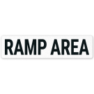 Ramp Area Vinyl Adhesive Pool Depth Marker,