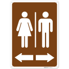 Restroom Sign, (SI-76643)